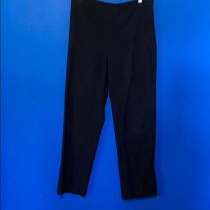 DONNA DEGNAN Black Sz 10 Cotton Pants